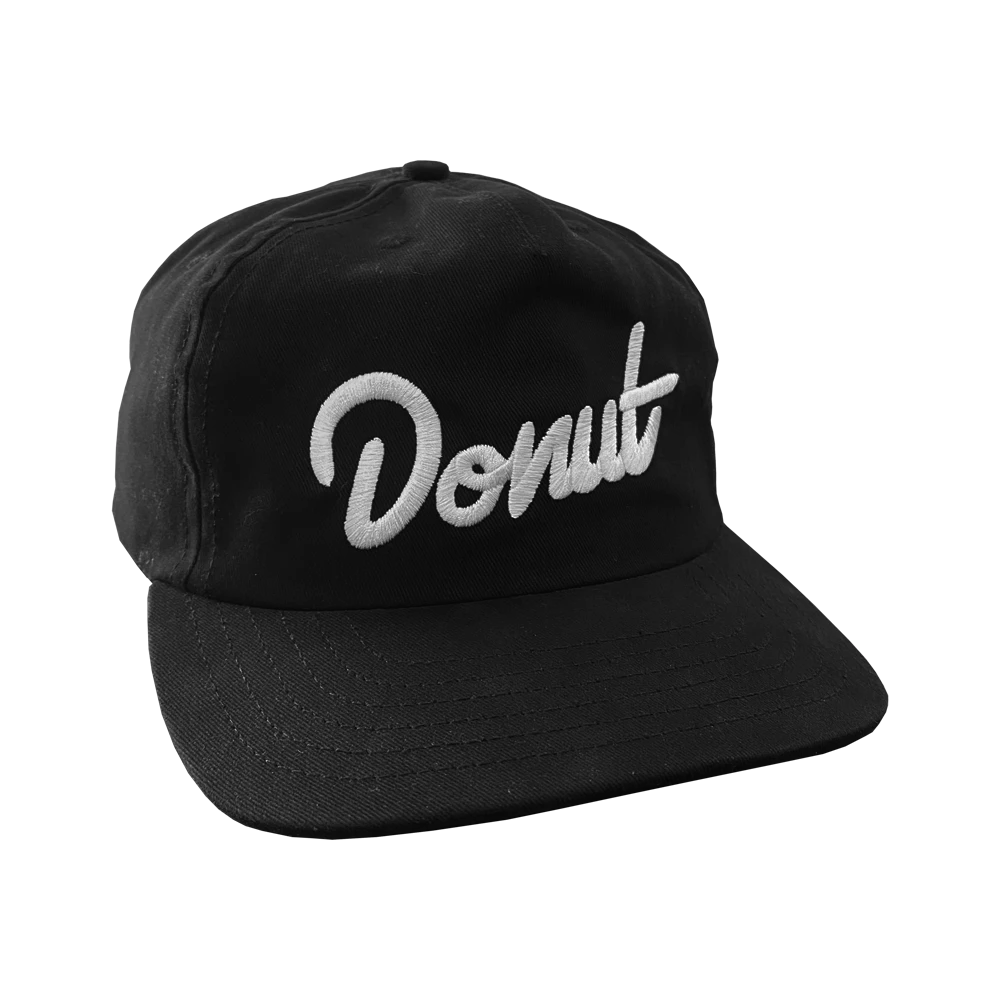 Donut Snapback Hat 2.0 - Black 3 Donut Snapback Hat 2.0 - Black