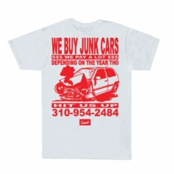 Junk Cars T-Shirt - White