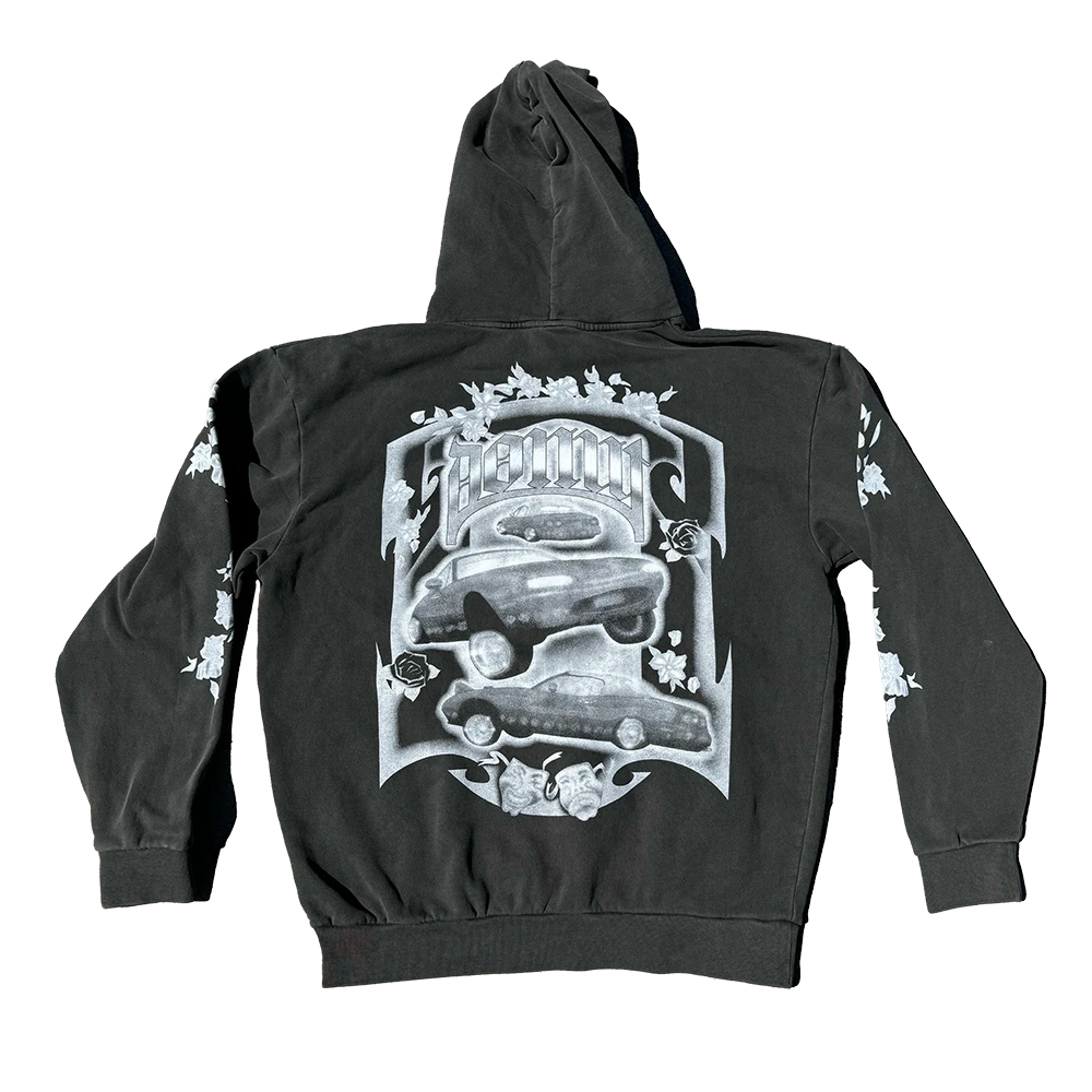 LOWRIDER AIRBRUSH HEAVYWEIGHT HOODIE 4 LOWRIDER AIRBRUSH HEAVYWEIGHT HOODIE - Image 2