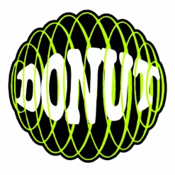 Orb & Hands Sticker (2-Piece) -Clothing Store Orb Sticker Flatlay