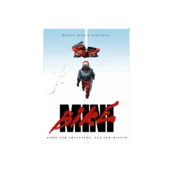 Little Red Mini Bike Poster