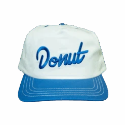 Donut Logo Hat - White/Royal
