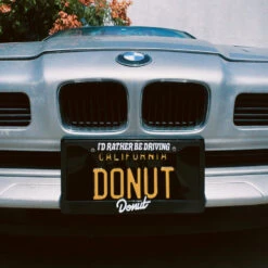 Donut License Plates -Clothing Store dfuns2022 09 12140902.123