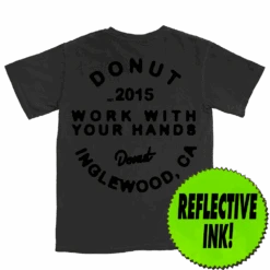 DARK MODE WORK WITH YOUR HANDS TEE