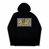 Flagged Hoodie - Black 1 Flagged Hoodie - Black -Clothing Store flagged hoodie 2