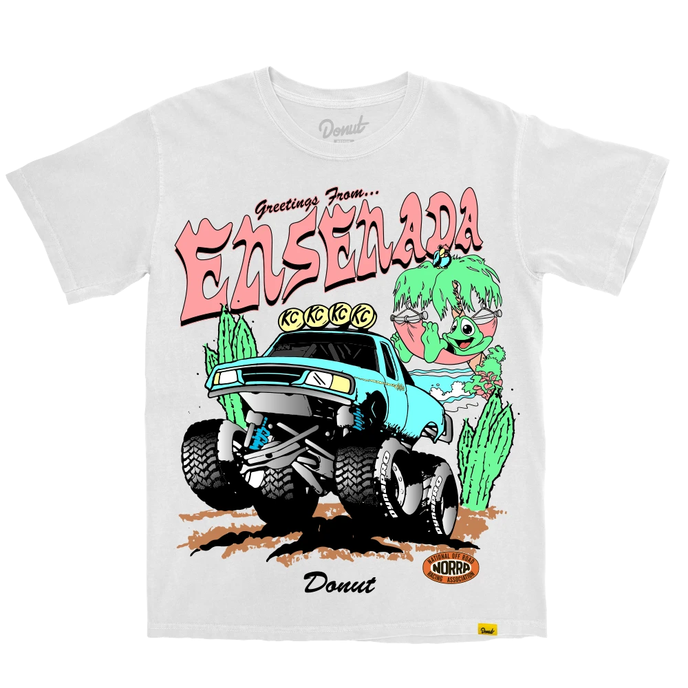 Greetings From Ensenada NORRA 500 T-Shirt - White 3 Greetings From Ensenada NORRA 500 T-Shirt - White