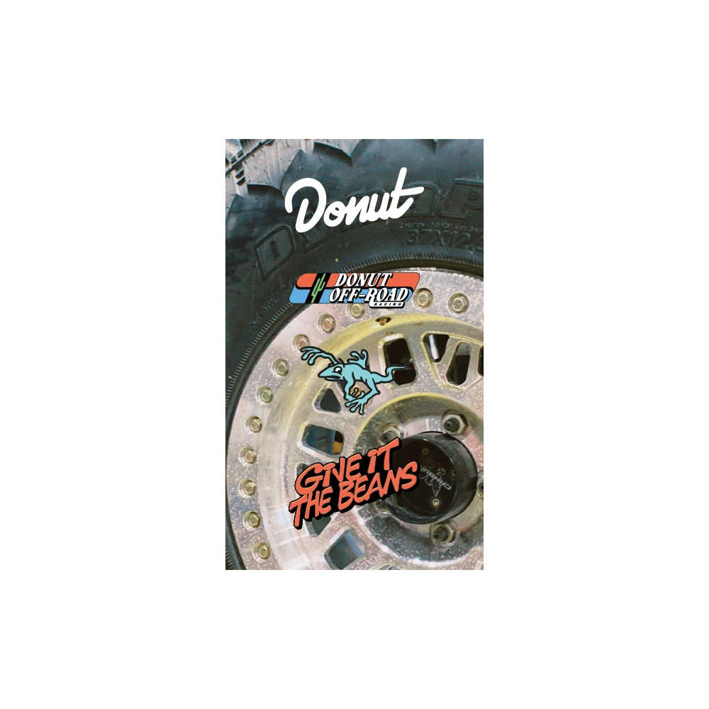 DONUT OFF ROAD RACING ENAMEL PIN 3PK 4 DONUT OFF ROAD RACING ENAMEL PIN 3PK - Image 2