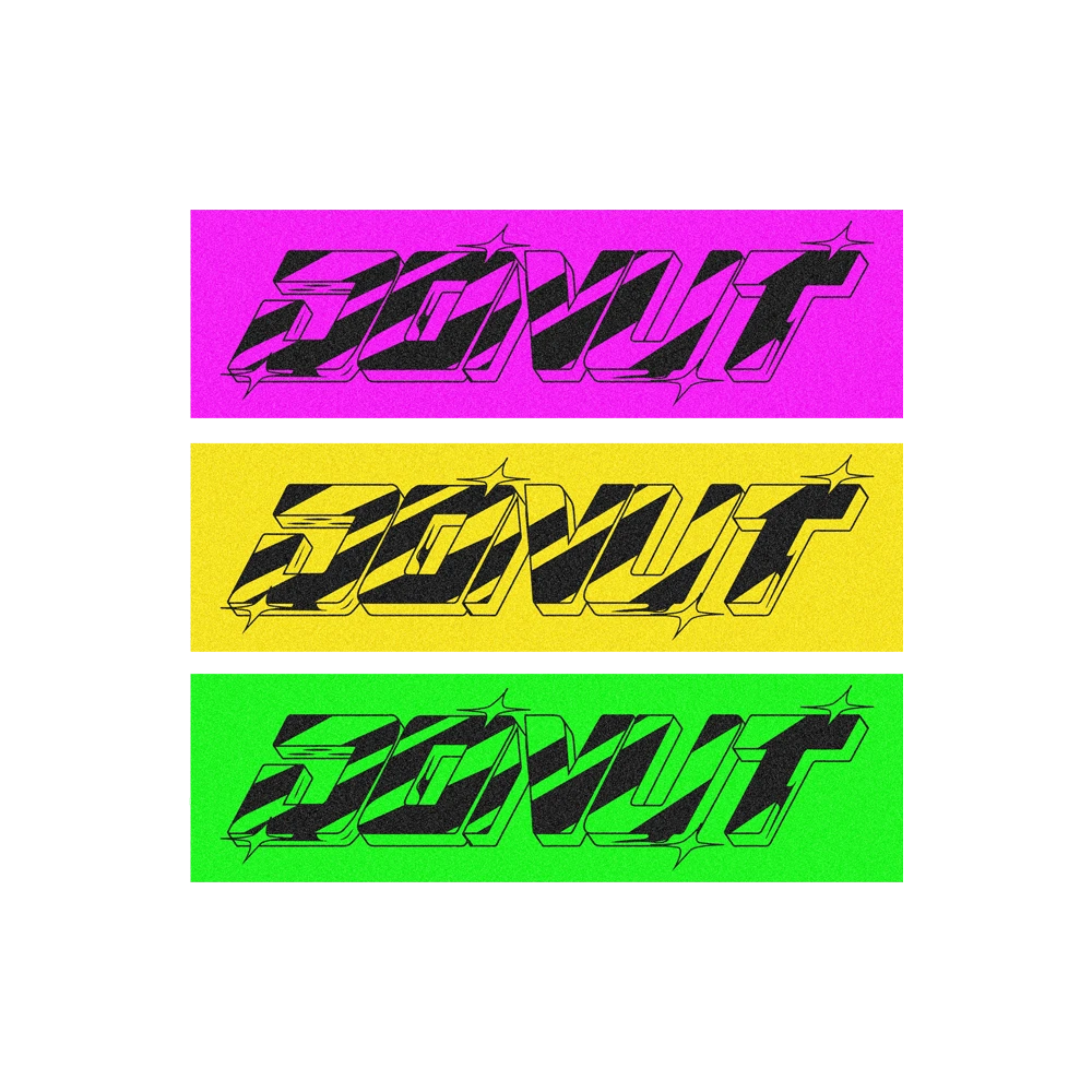 Shimmer Logo Sticker Pack 3 Shimmer Logo Sticker Pack