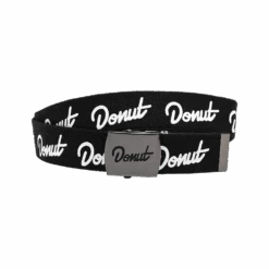 Donut Logo Black Web Belt