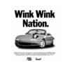 Wink Wink Nation Poster -Clothing Store wwn poster